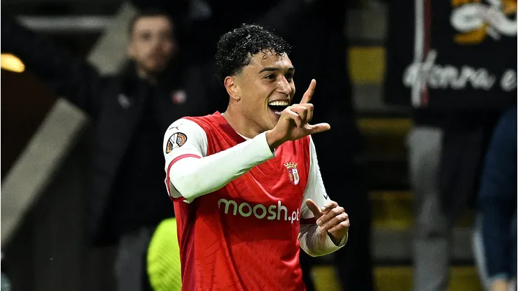 Vitor Carvalho,jogador do Braga. (Photo by Octavio Passos/Getty Images)