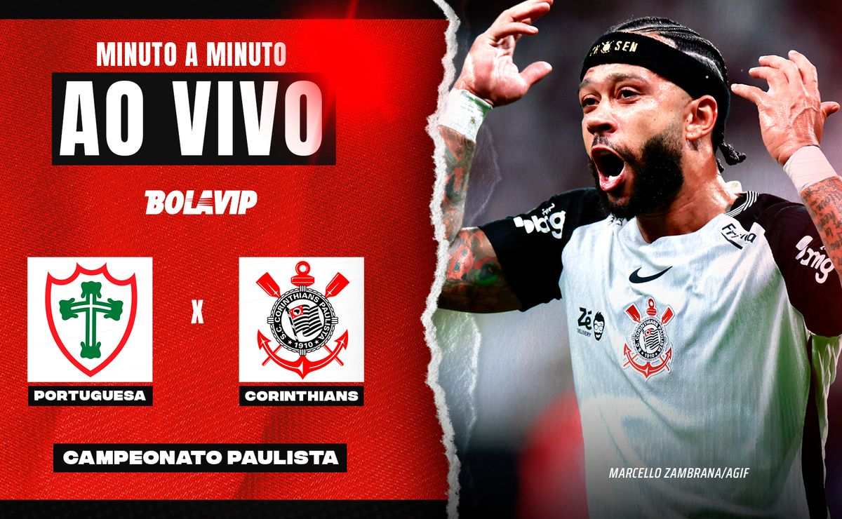 Portuguesa x Corinthians AO VIVO – Onde assistir jogo em tempo real pelo Paulistão 2026