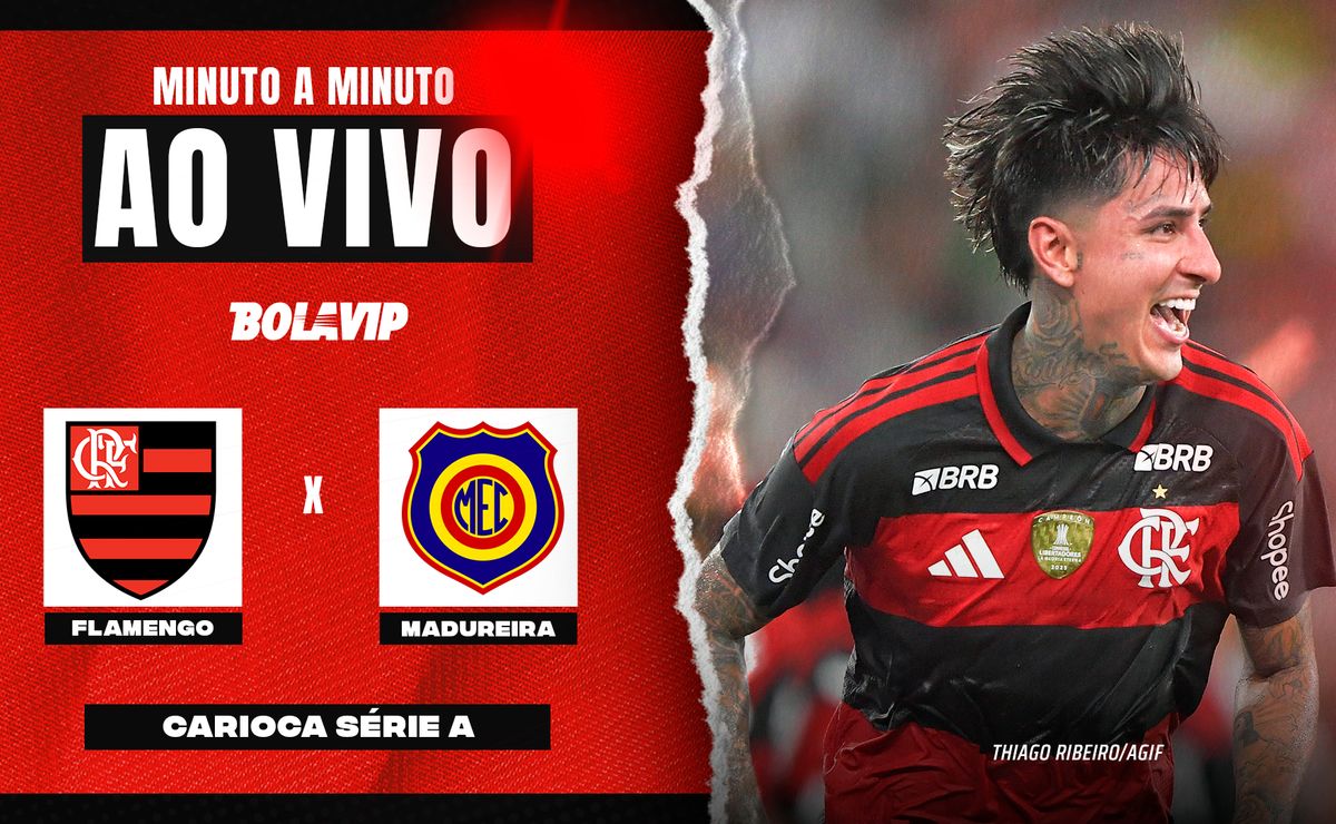 Flamengo x Madureira AO VIVO – Onde assistir jogo em tempo real pelo Campeonato Carioca