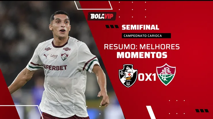 Serna brilha e Fluminense vence o Vasco pela semifinal do Campeonato Carioca. Foto: Thiago Ribeiro/AGIF