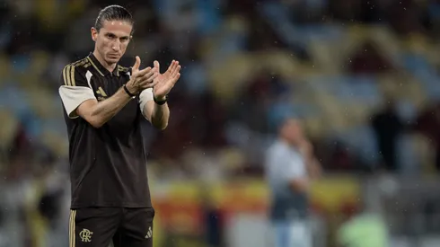 Filipe Luis, técnico do Flamengo, durante partida contra o Madureira no estadio Maracana pelo campeonato Carioca 2026. Foto: Jorge Rodrigues/AGIF