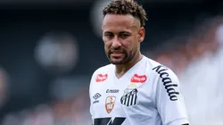 Neymar teve atuação abaixo do esperado em Novorizontino x Santos - Foto: Ricardo Moreira/Getty Images
