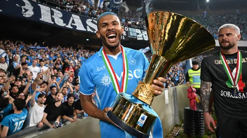 Juan Jesus foi campeão no Napoli – Foto: Francesco Pecoraro/Getty Images