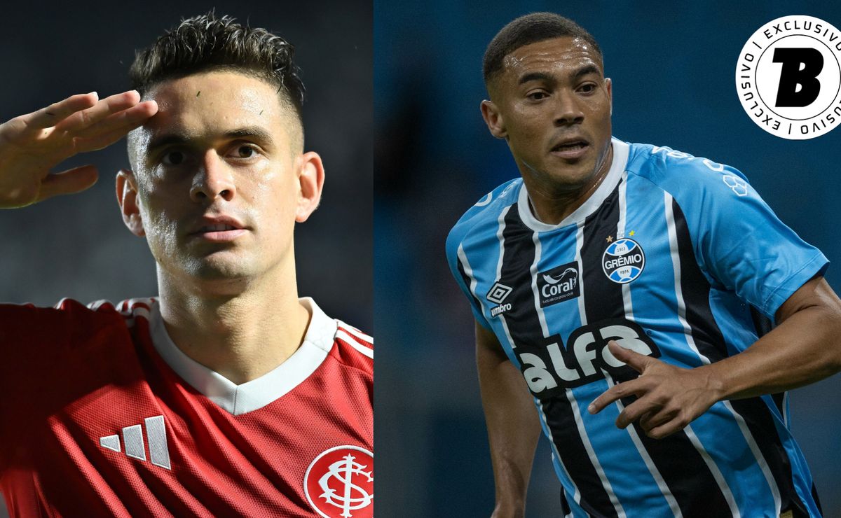 Borré atropela Carlos Vinícius e ultrapassa atacante rival em gols no Campeonato Gaúcho