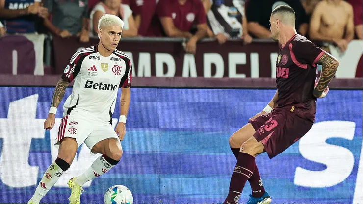 Flamengo e Lanús se enfrentam pela Recopa Sul-Americana. Foto: Gilvan de Souza/Flamengo