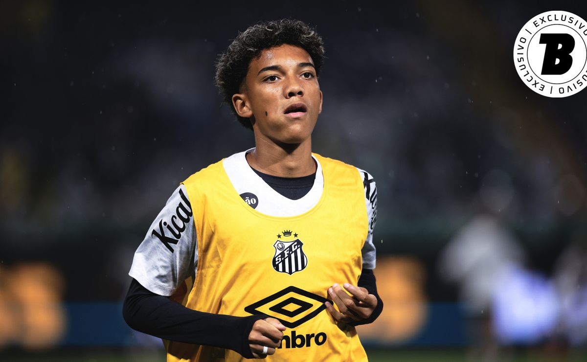 Robinho Jr. perde espaço no Santos e vê minutagem despencar após a chegada de reforços