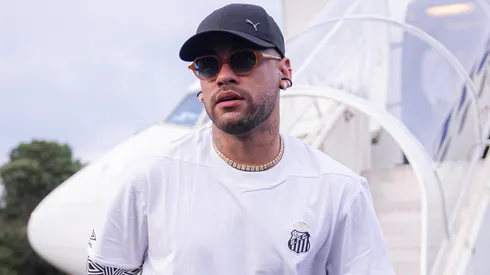 Neymar não conseguiu evitar a eliminação do Peixe. Foto: Raul Baretta/Santos FC