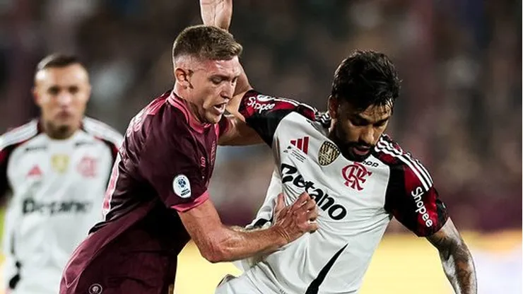 Flamengo x Lanús na Recopa. Foto: Gilvan de Souza/Flamengo