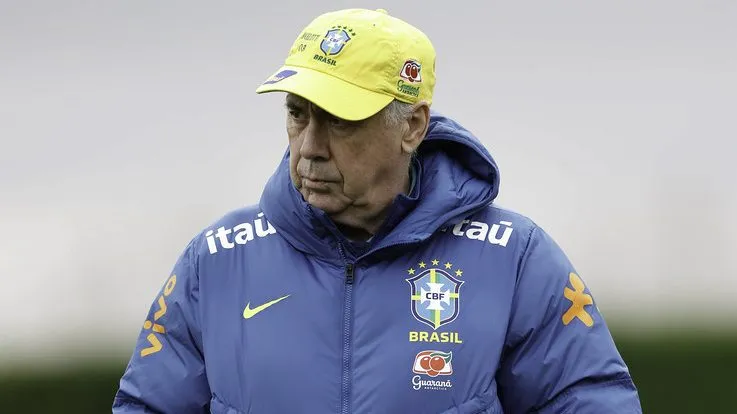 Ancelotti agora terá poucas partidas para analisar Neymar – Foto: Fickr Oficial CBF