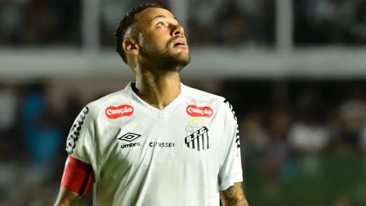 Neymar, jogador do Santos. Foto: Jota Erre/AGIF