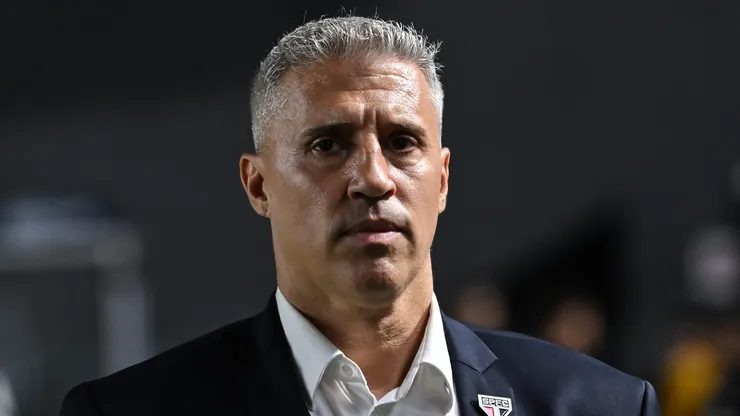 Crespo vive bom momento no comando do São Paulo. Foto: Jota Erre/AGIF