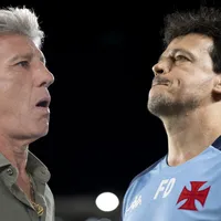 Alvo do Vasco, Renato Gaúcho supera Diniz em números