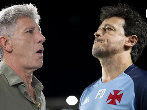 Alvo do Vasco, Renato Gaúcho supera Diniz em números