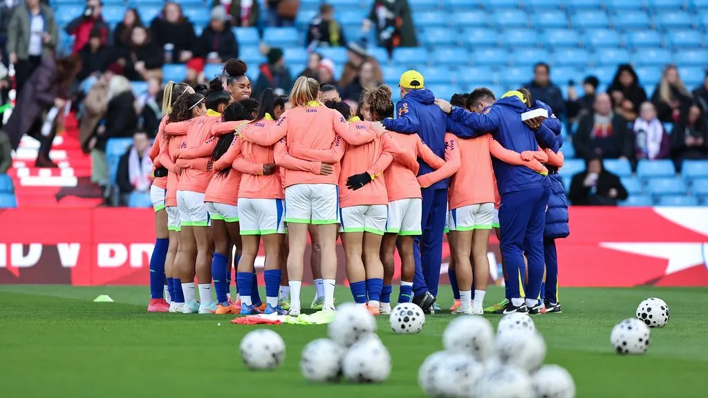 Treino da Seleção Brasileira Feminina