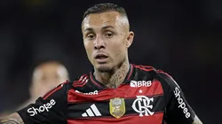 Everton Cebolinha jogador do Flamengo durante partida contra o Fluminense. Foto: Alexandre Loureiro/AGIF