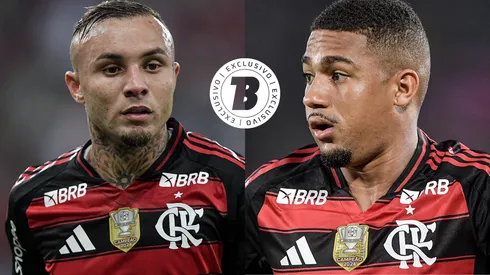 Cebolinha e Samuel Lino chamam atenção por produtividade no Fla. FotoxFoto: Thiago Ribeiro/AGIF