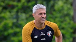 Hernan Crespo tecnico do Sao Paulo durante treino no Centro de Treinamento CT Barra Funda.