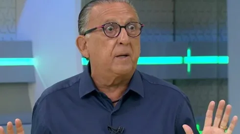 Galvão Bueno se manifestou sobre a decisão do Flamengo. Foto: Reprodução/Sportv