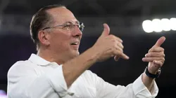 John Textor dono da saf do Botafogo durante partida contra o Cruzeiro no estadio Engenhao pelo campeonato Brasileiro A 2026.