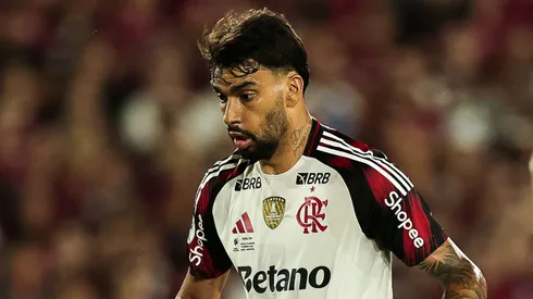 Lucas Paquetá em Lanús x Flamengo. Foto: Gilvan de Souza/Flamengo