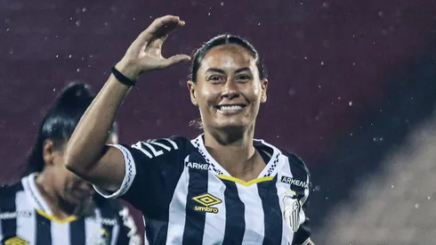 Carol Baiana fala sobre empate do Santos – Foto: Reinaldo Campos/ Santos F.C
