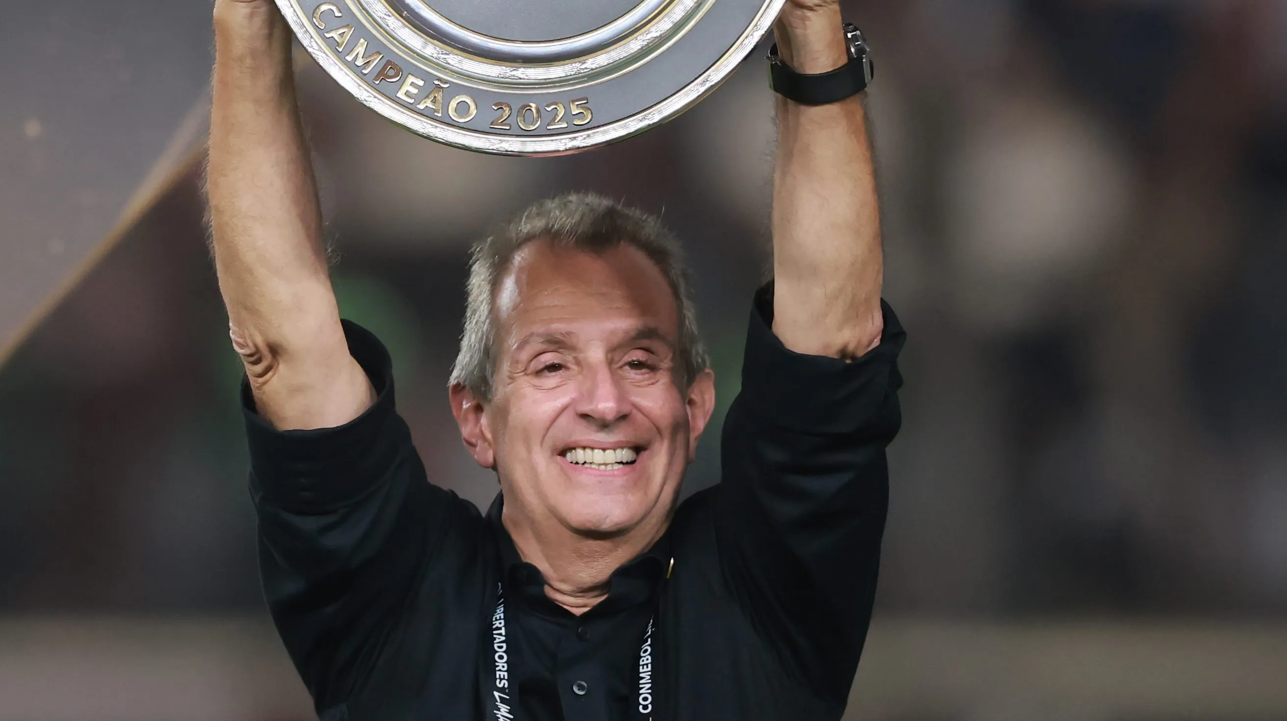 Bap, presidente do Flamengo. Foto: Photo by Hector Vivas/Getty Images