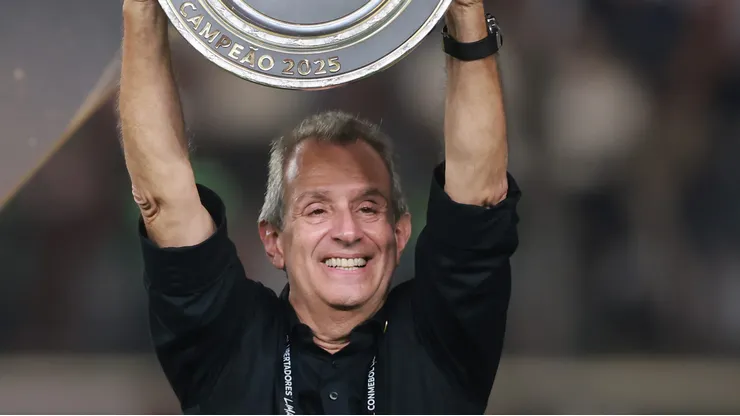 Luiz Eduardo Baptista, presidente do Flamengo. Foto: Hector Vivas/Getty Images