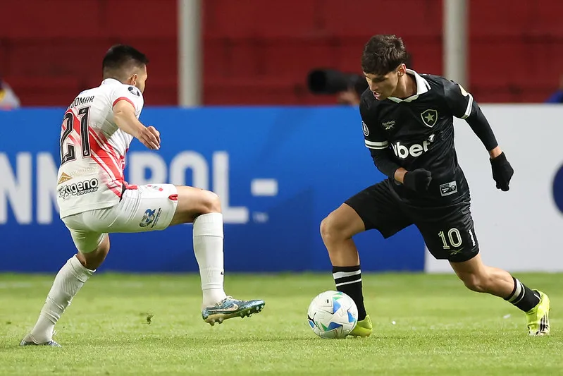 Botafogo perdeu o jogo de ida contra o Nacional Potosí. Foto: Vitor Silva/Botafogo