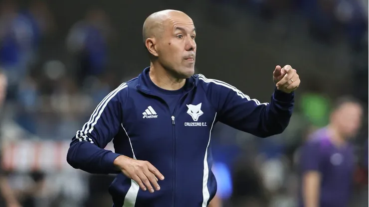 Leonardo Jardim em tempos de Cruzeiro.