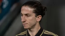 Filipe Luis tecnico do Flamengo durante partida contra o Madureira no estadio Maracana pelo campeonato Carioca 2026. Foto: Jorge Rodrigues/AGIF