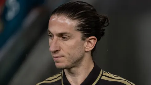 Filipe Luis tecnico do Flamengo durante partida contra o Madureira no estadio Maracana pelo campeonato Carioca 2026. Foto: Jorge Rodrigues/AGIF