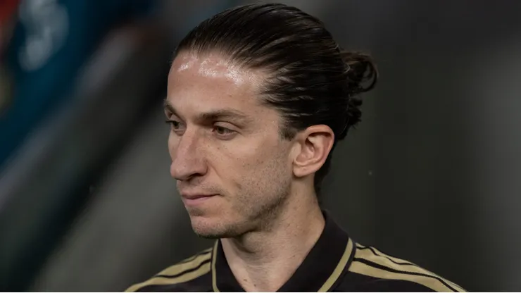 Filipe Luis tecnico do Flamengo durante partida contra o Madureira no estadio Maracana pelo campeonato Carioca 2026. Foto: Jorge Rodrigues/AGIF