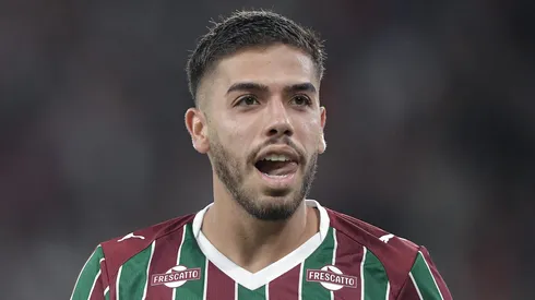 Nonato jogador do Fluminense durante partida contra o Gremio no estadio Maracana pelo campeonato Brasileiro A 2026. Foto: Thiago Ribeiro/AGIF