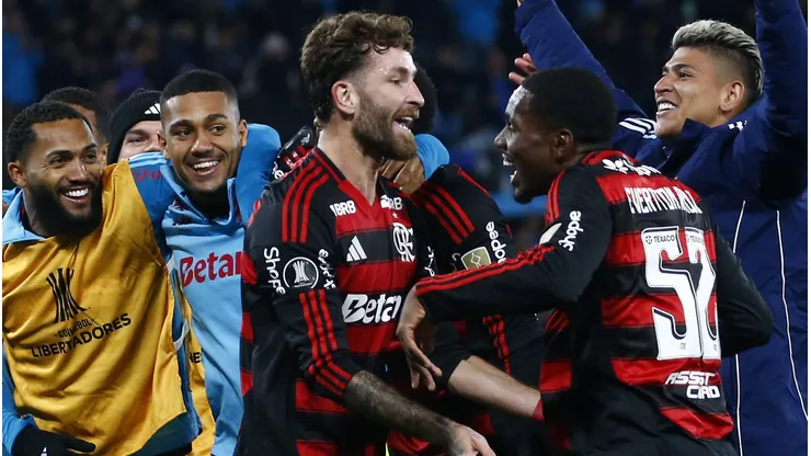 Flamengo eliminou o Racing na semifinal da Libertadores 2025 (Photo by Marcos Brindicci)