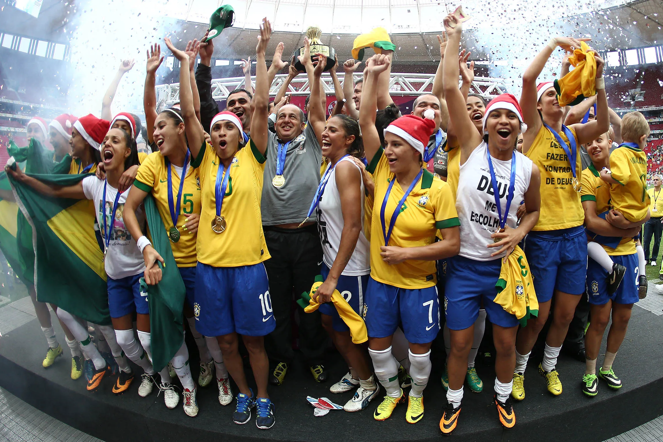 Seleção Feminina. Foto: Adalberto Marques/AGIF