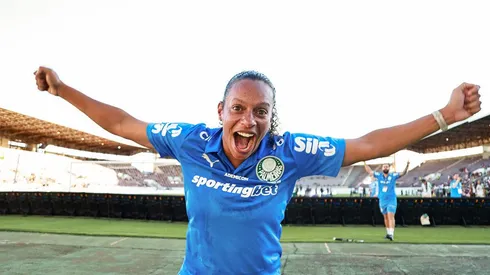 Rosana Augusto possui três títulos pelo Verdão – Foto: Rebeca Reis/Staff Images Woman/CBF