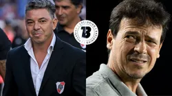 FotoxFoto: Marcelo Gallardo (Marcelo Endelli/Getty Images); Diniz (Jorge Rodrigues/AGIF)