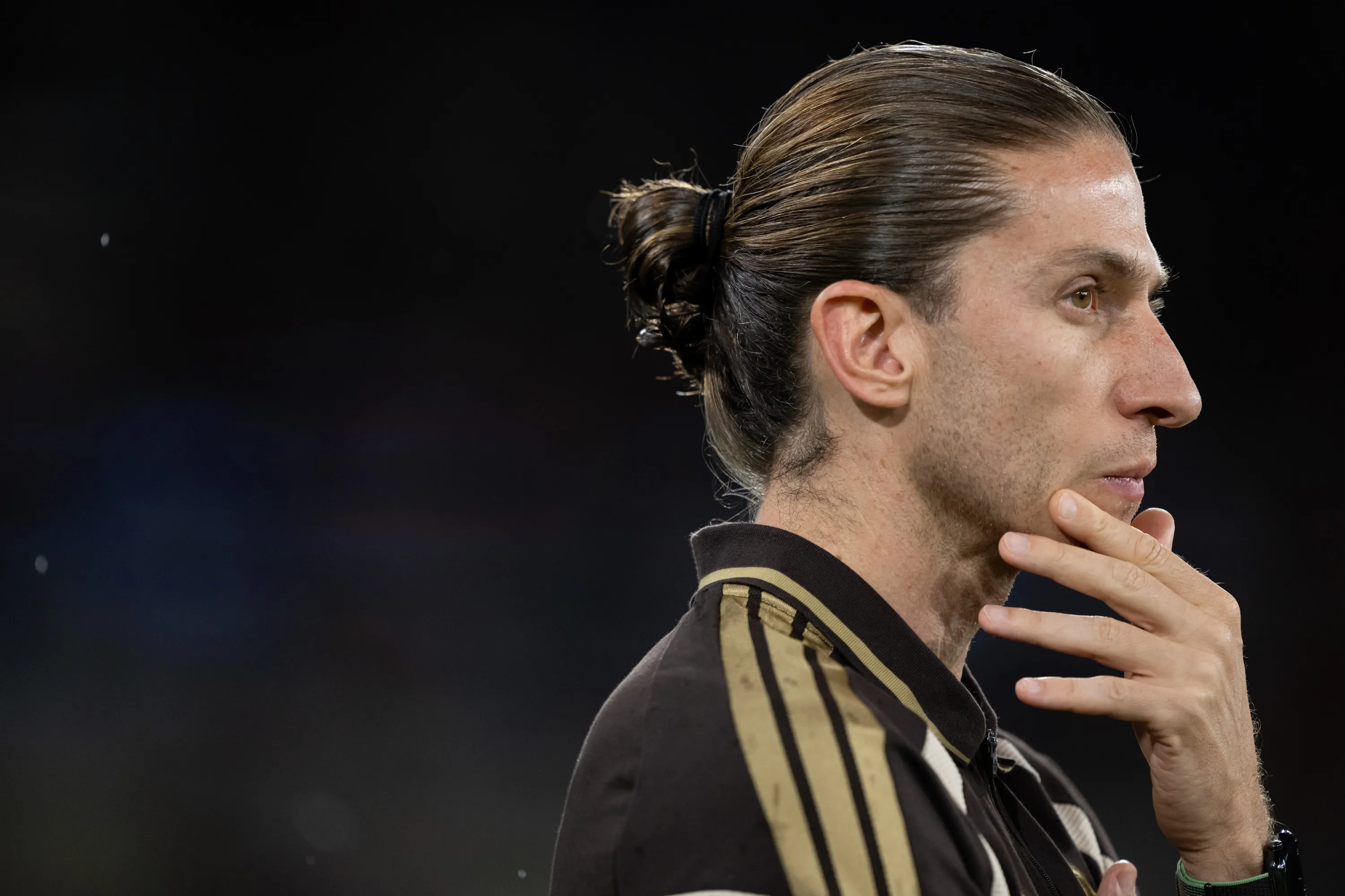 Filipe Luís pode aproveitar Wallace Yan como camisa 9. Foto: Jorge Rodrigues/AGIF