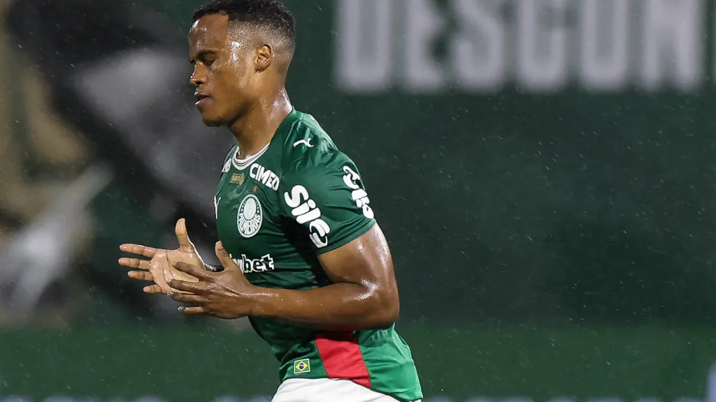 Jhon Arias. Foto: Cesar Greco/Palmeiras