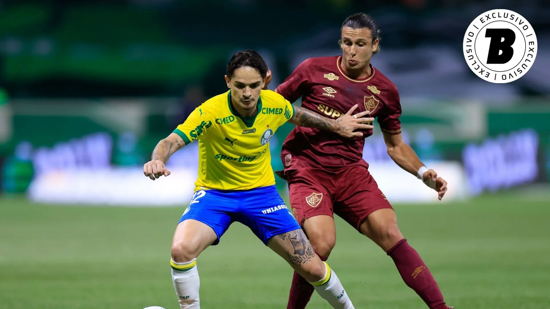 Fluminense enfrenta o Palmeiras pelo Brasileirão. Foto: Marcello Zambrana/AGIF