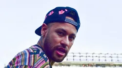 - Neymar jogador do Santos durante partida contra o Novorizontino