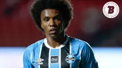 Willian jogador do Grêmio durante partida contra o São Paulo no estádio Morumbi pelo campeonato Brasileiro A 2026. Foto: Marcello Zambrana/AGIF