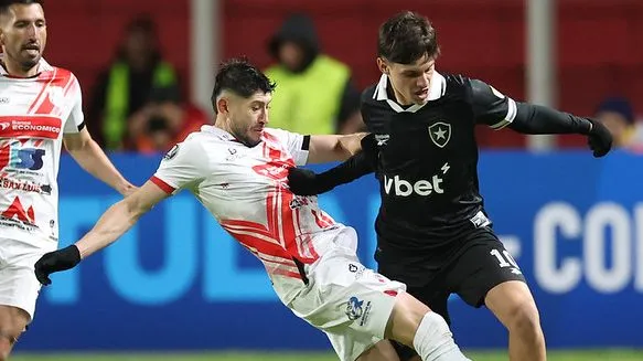 Botafogo e Potosí. Vítor Silva/Botafogo
