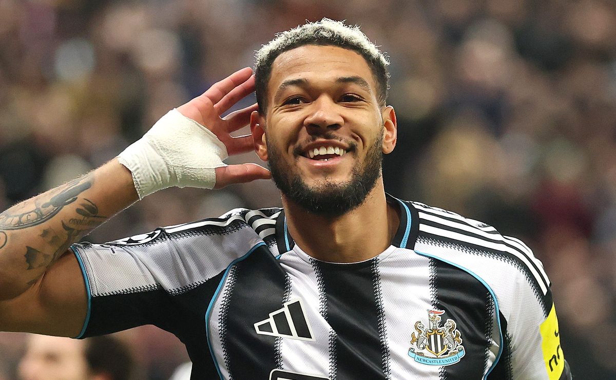 Joelinton manda recado a Carlo Ancelotti e mira vaga na Seleção Brasileira na Copa do Mundo