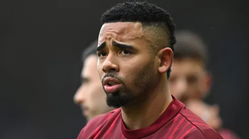 Gabriel Jesus durante partida pela Arsenal