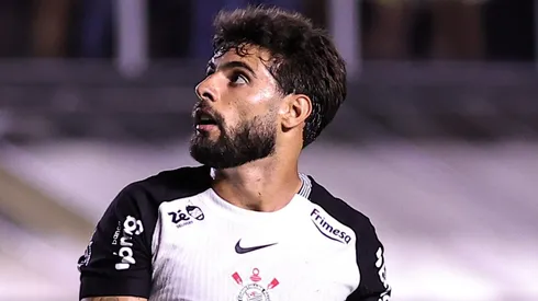Yuri Alberto jogador do Corinthians durante partida contra o Bahia no estadio Vila Belmiro pelo campeonato Brasileiro A 2026. Foto: Fabio Giannelli/AGIF