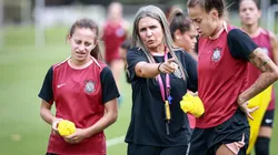 Emily Lima durante treinamento. Foto: Rodrigo Gazzanel/Ag. Corinthians