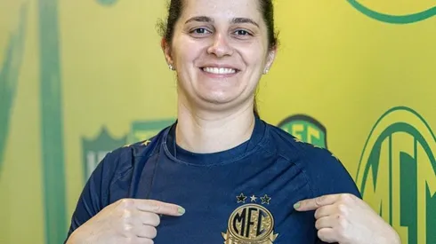 Carine Bosetti, treinadora do Mirassol. Foto: JP Pinheiro/Ag. Mirassol