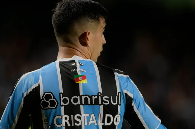 Cristaldo não atua pelo Grêmio desde o começo de fevereiro e está de saída para a MLS – Foto: IMAGO / Fotoarena