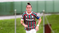 Gislaine celebra marca histórica no futebol feminino - Foto: Marina Garcia/Fluminense